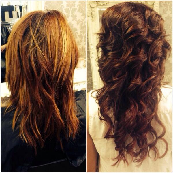 Full head single strand extensions with Elise now £200 18inch and 22inch call 0138648100 to book free consultation!!