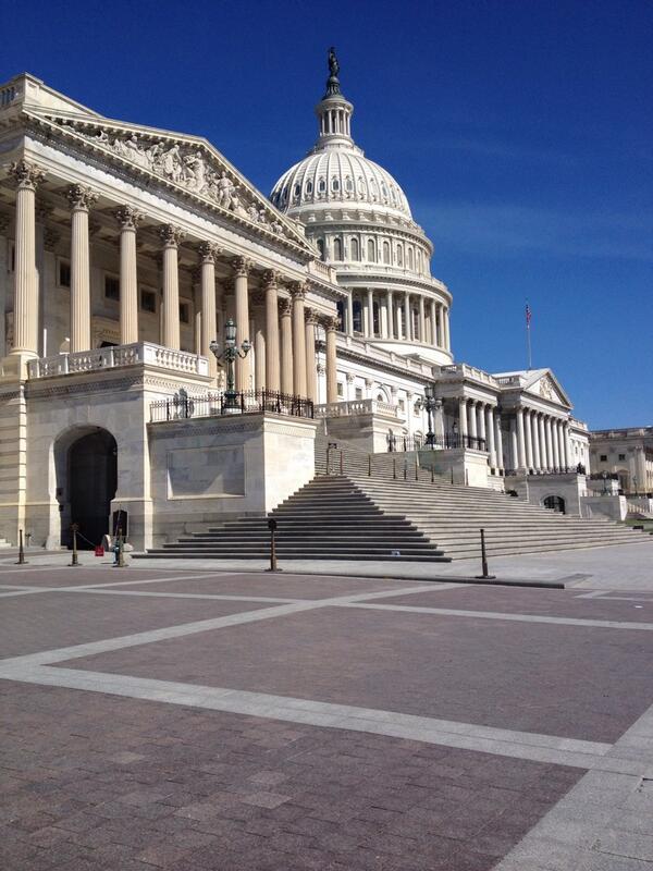 fbaumgart33's tweet photo. The Capitol building from the best view #ljhdc http://t.co/k0cDHoL8ks