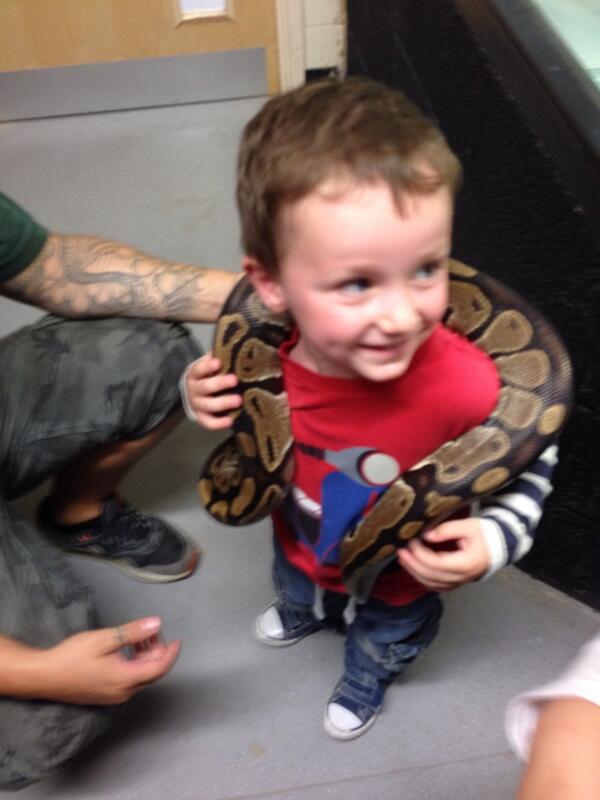 CarrieHan's tweet photo. @jessyjane88 your little brother, the charmer x http://t.co/3fJNDSiHDK