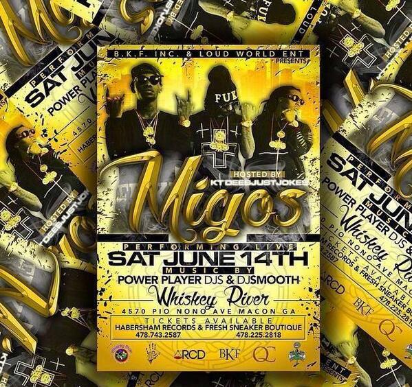 HotTeeBags's tweet photo. @MigosATL PERFORMING LIVE WHISKEY RIVER @MrLJMalone @loudworldent
@skip2mylouie5 @skip2myloupromo
@ktdesejustjokes http://t.co/zbzO1sJspC