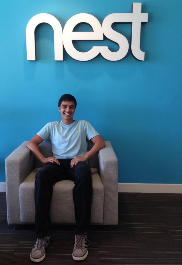 nestling's tweet photo. We're pleased Gagan joined the Summer Nestling Program today from @UofPenn @PennEngineers Welcome Home! @thefourloop http://t.co/AcOqEx9Hd0