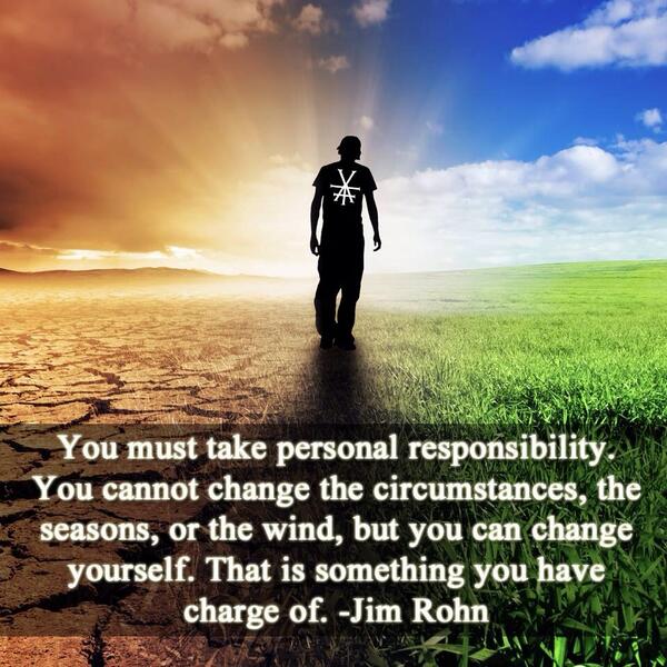 YAFSuccess's tweet image. The one thing you do have control over is yourself. #change