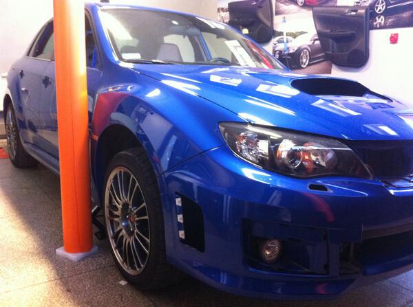 GhostcarPL's tweet photo. Subaru Impreza STI  before http://t.co/7nTcI8Fmog