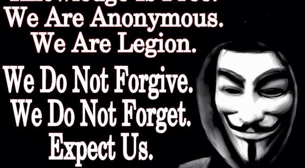SlendermanRob's tweet image. We are legion via @geekchatapp