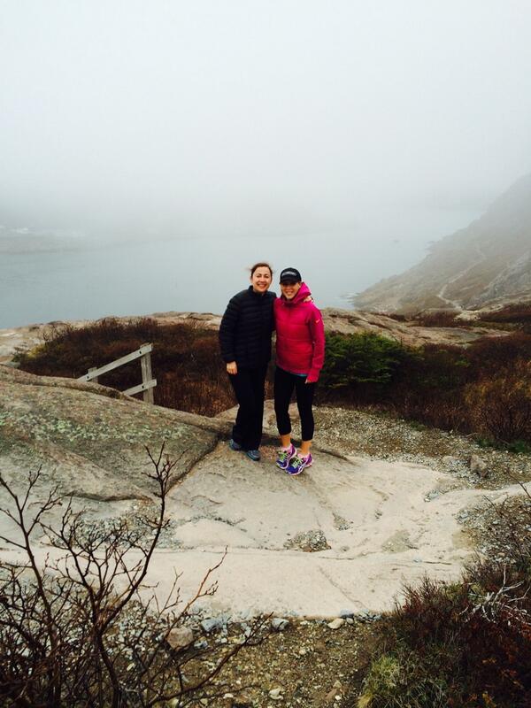allyhdal's tweet photo. Foggy but amazing hike on Signal Hill #CACEEconf http://t.co/wgWkadhmYD
