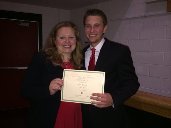 CHS_Warriors's tweet image. Congrats to SENIOR BEN BANAS who was the CLASS OF 1988 SCHOLARSHIP WINNER! #LSUbound #supersenior