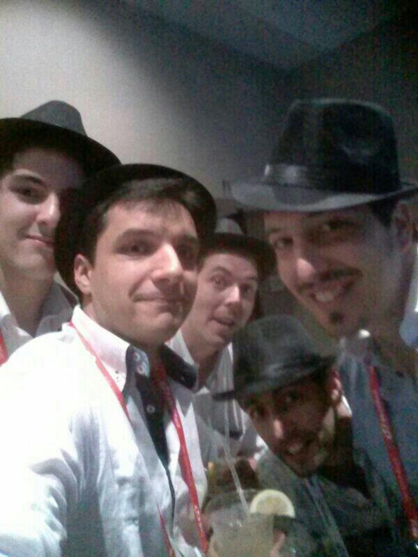 federom's tweet photo. @Genesys Ready for LatAm reception. Listos para la recepción de LatAm #gforce14  #EstoEsPeñarol http://t.co/4mbzgxrJtU