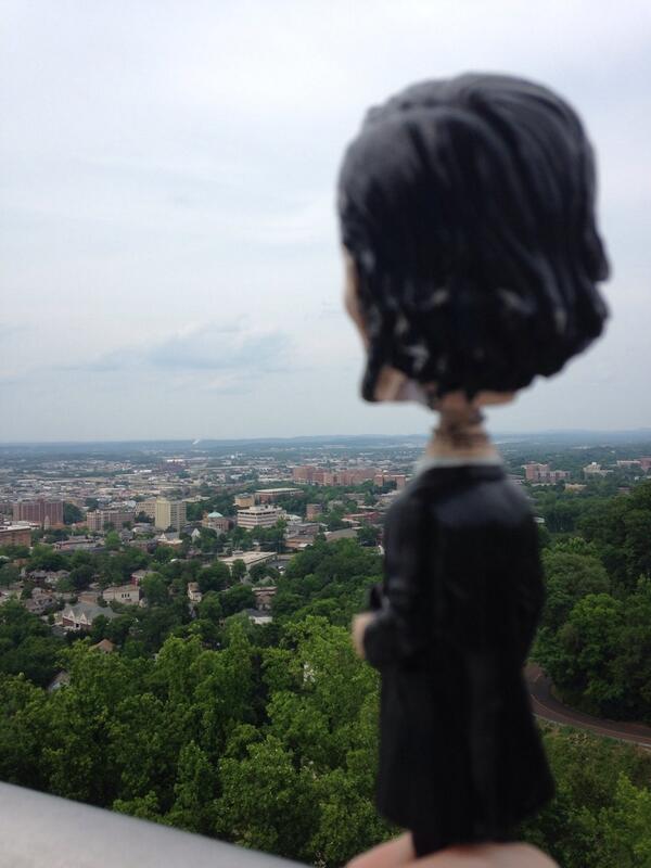 Me, overlooking the city of Birmingham, AL.