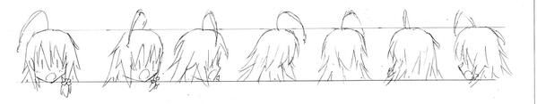 紙に描いてたら横が足りなくなって1コマ抜けてしまった 