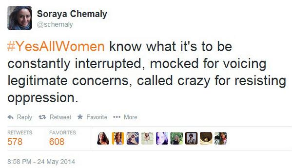 HorrorHoneys's tweet photo. Because it's something that came up in our "Women in Horror" panel this weekend at #crypt14 #YesAllWomen http://t.co/OsuYkQYb9F