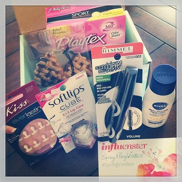 walelia's tweet image. So excited about my #SpringVoxBox! Can&apos;t wait to try it all out! #twt