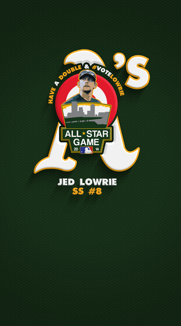 itsOpeningDay's tweet photo. #VoteLowrie for 2014 MLB All-Star Game @Athletics #Athletics http://t.co/0vCeNCxSrA