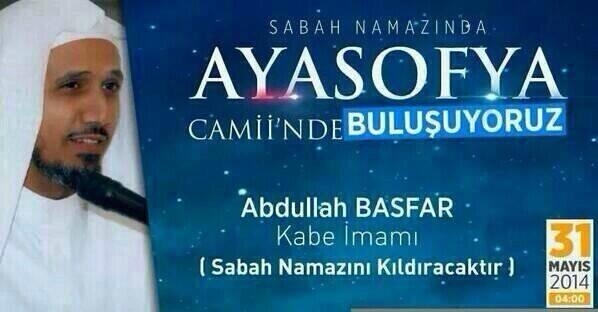 ankaraliseler's tweet photo. Yeni Bir Dünya İçin Fetih Nesli Buluşuyor
31 Mayıs Cumartesi saat 04.00 - Ayasofya , 3 gün kaldı http://t.co/pTJPDbkZFF