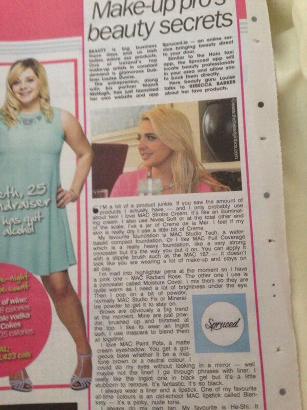 Louloudunner's tweet image. Check out my article in The sun today, pg 33 !#spruced#tbi #thesun @HeShiTanning @thebeautyinbox @TheSunNewspaper