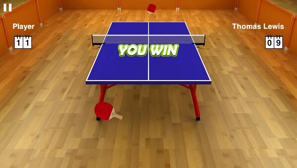 youki's tweet photo. Recommend #VirtualTableTennis. iPhone:http://t.co/hrcMGmR763 Android:http://t.co/QNBwN30YGX http://t.co/5c0ZK8RtXt