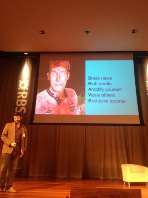 fififeisty's tweet photo. Alex Tricker of Twitter terrific advice for using this news platform #swisconf @ScotWomenSport @Glasgow_Chamber http://t.co/0fL69rQmeW