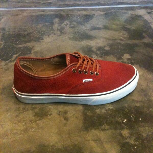 vans authentic california maroon