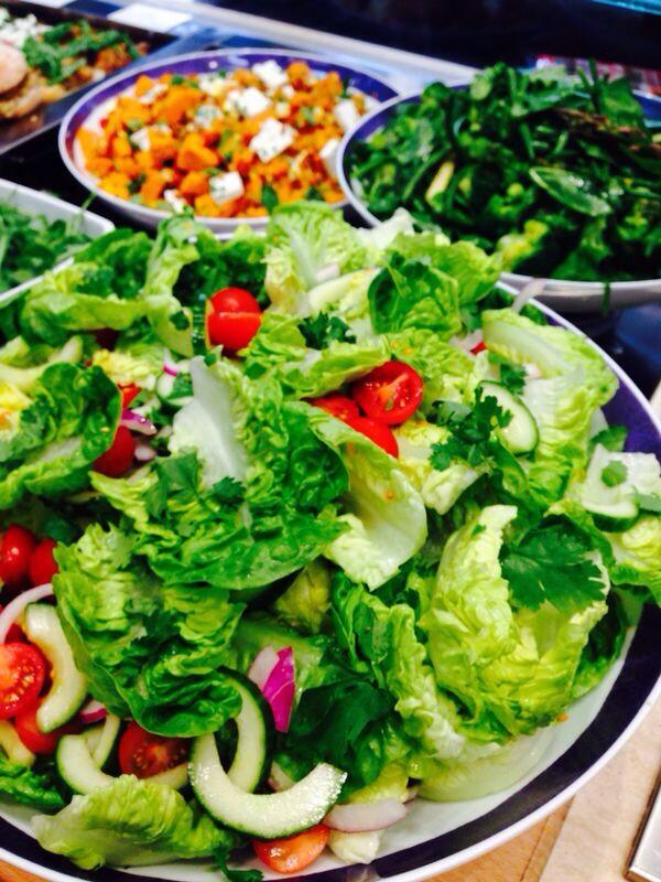 MastersGourmet's tweet photo. Teriyaki Salmon &amp; salad today anyone?! 😉 http://t.co/fV6JY5Uilw