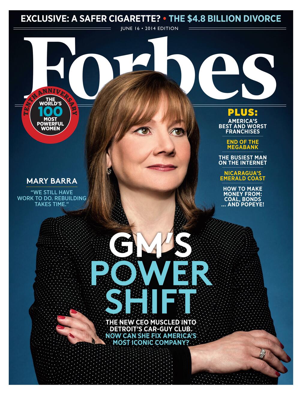 Forbes on Twitter: "Exclusive: Inside Mary Barra's urgent mission to fix  GM: http://t.co/6GM6P7dEyK #PowerWomen http://t.co/rl8PzycMwr" / Twitter