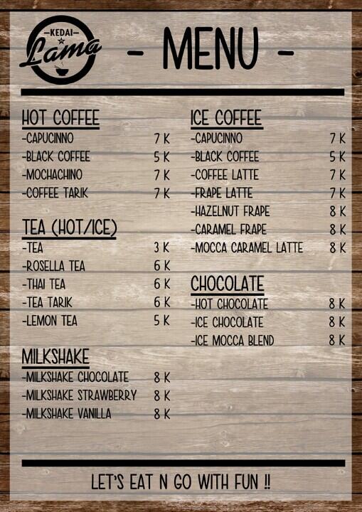 KedaiLama's tweet photo. Yuuuuu icip icip
 IG: KEDAI.LAMA

Jl. Trs Antapani No.52 Cicaheum Bandung http://t.co/lBvx4LtjG2