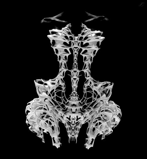 BeautifulBzarre's tweet image. Skeleton Dress by Iris Van Herpen