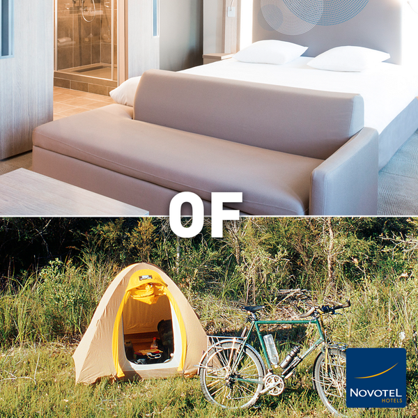 Wordt het deze zomer een fijne hotelkamer of kamperen in een tent? Wij weten het wel! ;)