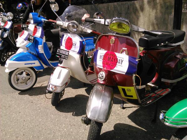 ModYouth's tweet image. Samarinda mods mayday 2014 . 27 may #samarindamodsmayday