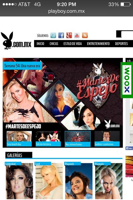 Playboy Mexico homepage ❤️💋😍 #MartesDeEspejo #abbyparece #playboy http://t.co/D1EHFMEQrM<a href="/tag/martesdeespejo"class="tags">#MartesDeEspejo</a><a href="/tag/abbyparece"class="tags">#abbyparece</a><a href="/tag/playboy"class="tags"><span>#playboy</span></a>