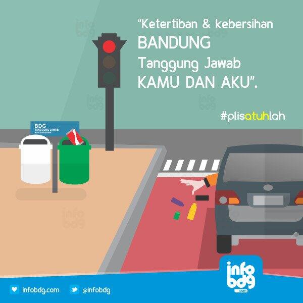 infobdg's tweet photo. Ketertiban &amp; kebersihan Bandung, tanggung jawab kamu &amp; aku. Iya gak? ;) #plisatuhlah http://t.co/RkRpqtmmJ9