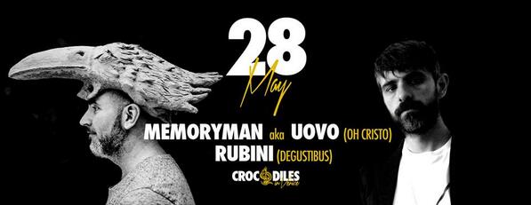 Crocodiles in Venice 28 May 2014 w/ Memoryman aka <a href="/DjUovo/">Memoryman aka Uovo</a>, <a href="/rubini/">Rubinix</a> &amp; <a href="/DJSpiller/">Spiller</a> <a href="/NanoRec/">Nano Rec</a> theitalojob.com/2014/05/crocod…
