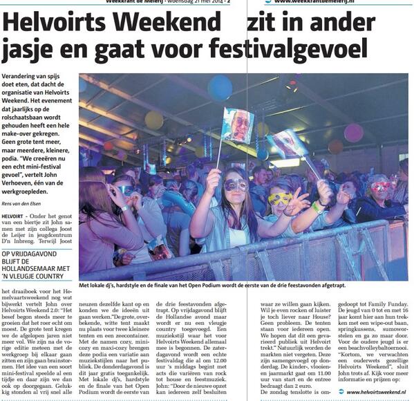 Stukje <a href="/helvoirtweekend/">Helvoirts Weekend</a> in de <a href="/De_Meierij/">Weekkrant de Meierij</a> #Nog1nachtjeslapen