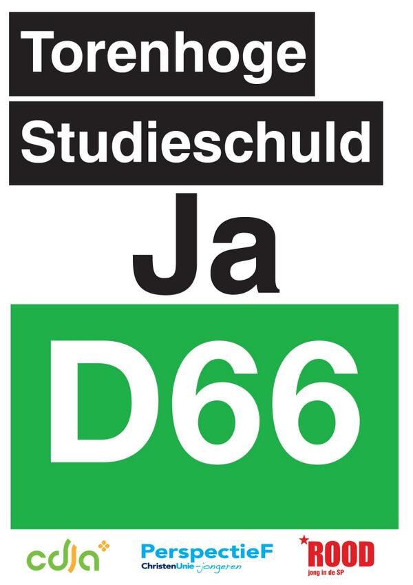 cdja.nl/2014/05/cu-sp-… Torenhoge studieschuld JA D66! <a href="/CDJA/">CDJA</a> is tegen het #sociaalleenstelsel