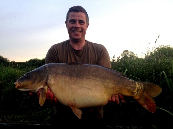 blakemerefish's tweet image. Mark Higgins with a new 30 and a new PB with 'Scar' at 31.06 well deserved Mark. blakemere-leisure.co.uk