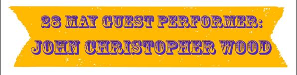 speakeasybath's tweet photo. Tonight's guest- John Christopher Wood! http://t.co/WxTXHYqHxt