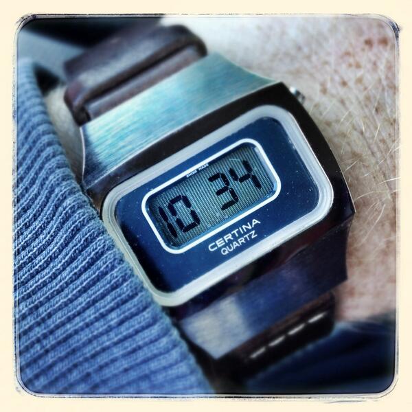 certina digital watch