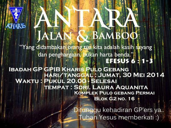 Ibadah <a href="/GP_Kharis/">GP GPIB Kharis</a> nihhh.. jangan lupa yaa.. ditunggu lohh GBU all :))