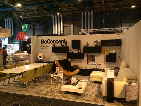 Juniper_PR's tweet image. A wee look at BoConcept Glasgow's stand from the Ideal Home Show Scotland at the weekend. Looking good!