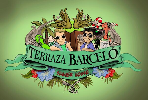 ismaelCaadilla's tweet photo. Los chiquetes de @el_rodeo_ cuentan conmigo (de nuevo) para hacerles un "logo-mural" para su proyecto veraniego. http://t.co/MSlRdAQMk6