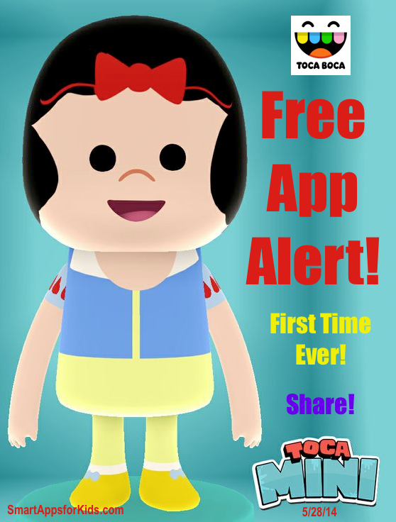 smartapps4kids's tweet photo. In case you haven't heard...Toca Mini is #FREE! #FREEAPPALERT! @tocaboca http://t.co/YQIGVla35w http://t.co/wT16SpkB8N