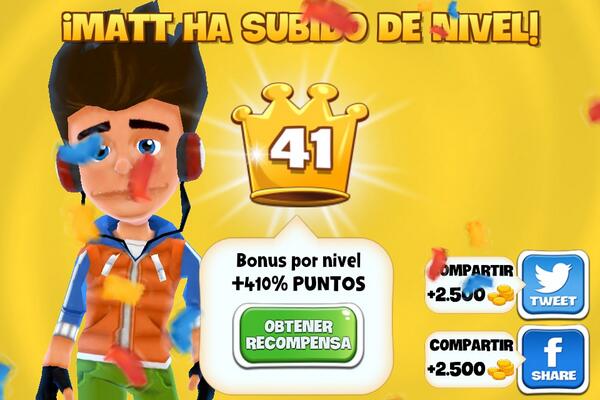 ItachiAthan's tweet photo. ¡He llegado al nivel 41 con Matt en #SkylineSkaters! http://t.co/E0JQzROplx http://t.co/CGR3GxfeH3