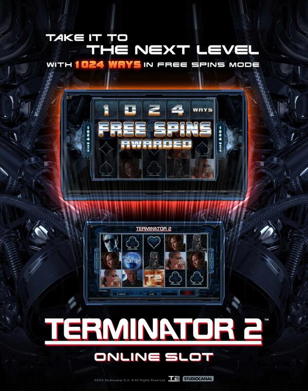 PlatinumPlay01's tweet image. The Terminator 2 Online Slot launches next month are you ready for some excitement and action