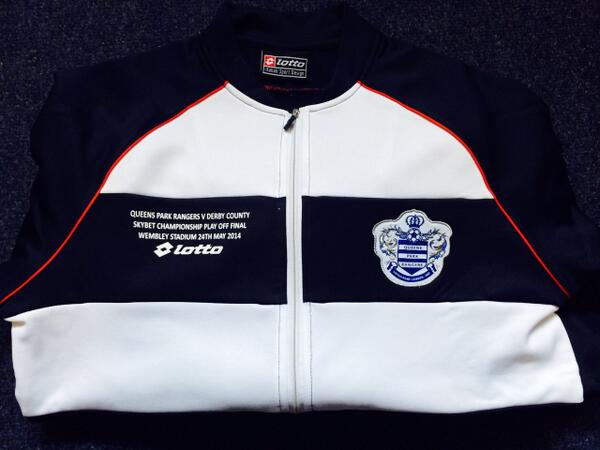 QPR's tweet photo. TWITTER COMP: #QPR fan @edward_amoroso has now won this limited edition #PlayOffFinal tracksuit top! DM us #QPRComp http://t.co/ZIyJ6yuI3t