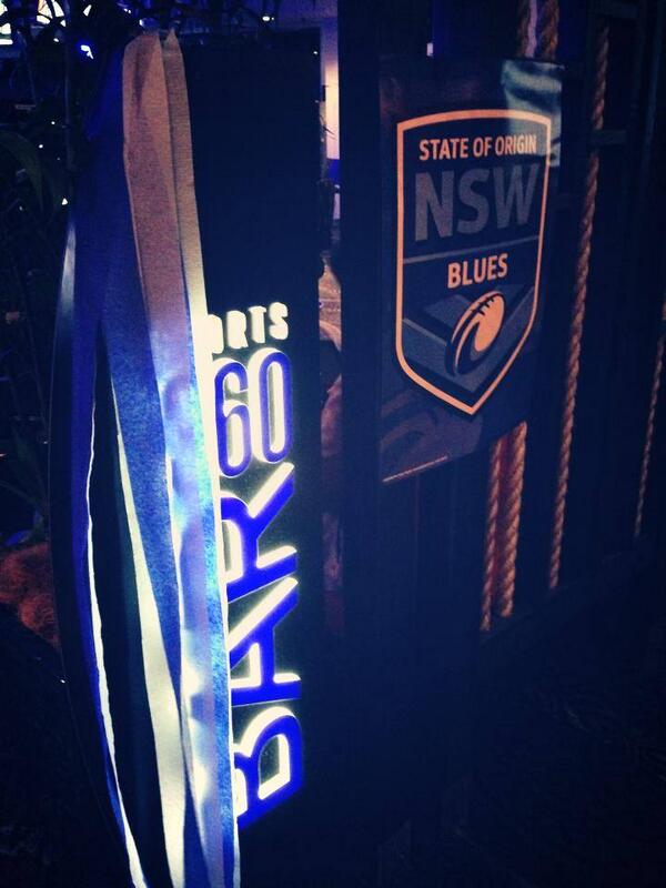 We are ready to go in BAR360! #StateOfOrigin #GoBlues