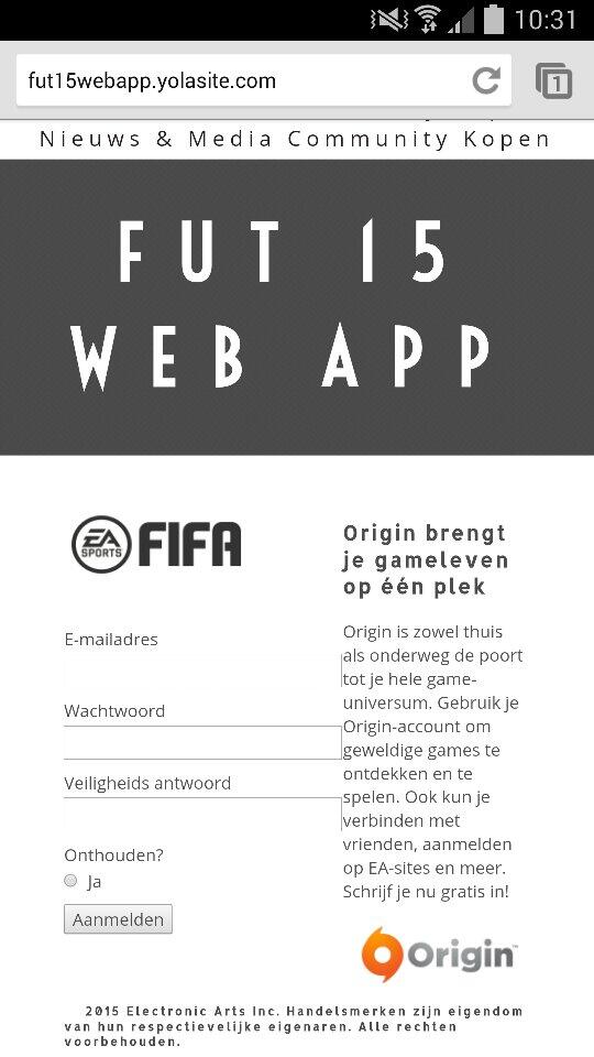 FUTFifaOfficial's tweet photo. @EAOFFICIALGIFTS @Fut15WebApp so fucking fake hahahahaha http://t.co/ofQqMgzfl2