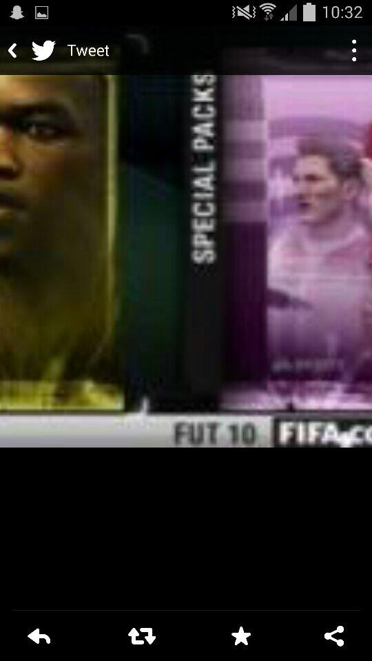 FUTFifaOfficial's tweet photo. @EAOFFICIALGIFTS fucking retard http://t.co/ugGNkWSYKl