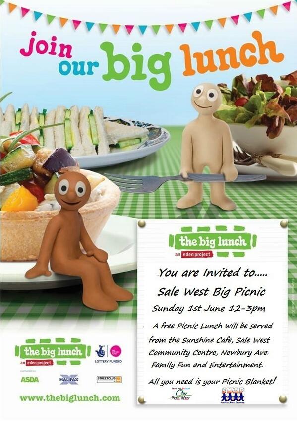 SWAP &amp; Our Sale West are hosting a free BIG Picnic event this Sunday with <a href="/IrwellValley/">Irwell Valley Homes</a> Join Us! #salewest #saletown