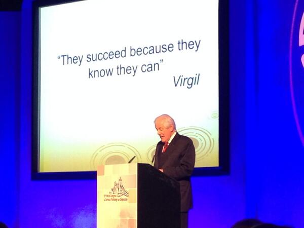 omarcyc's tweet image. Joe Jordan after receiving @IFCPC2014 medal. #IFCPC2014