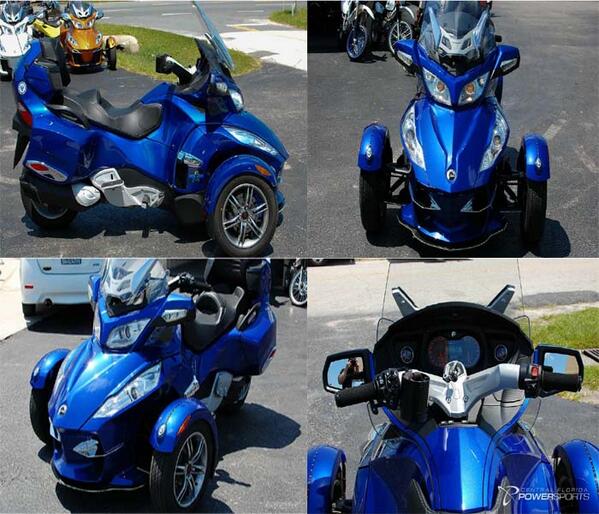BestBuyMotorc's tweet photo. Get best buying deal on 2012 #Can_am Spyder rt-s se5 #Touring_Motorcycle in Kissimmee @ http://t.co/yKjwjC1pka http://t.co/9pa8wUtFHm