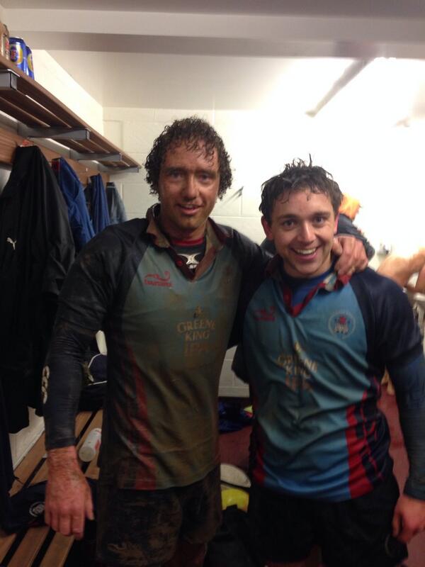 JonoCaseley's tweet photo. HFRFC 2s vs Dorking, Canterbury Shield Div 2. London. Hammers win 33-7 in a mud bath! #CelebratingRugby http://t.co/1PaWR6rqXm
