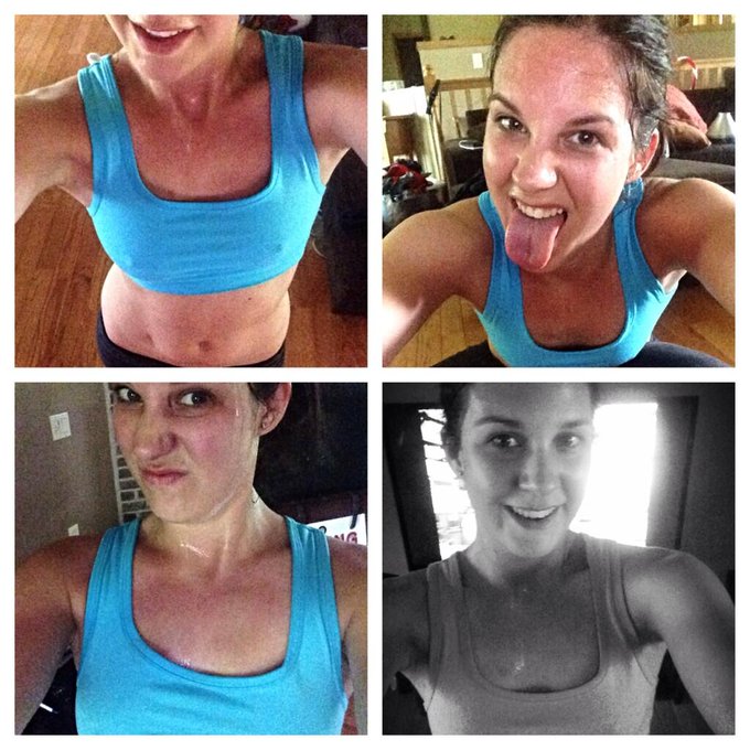 Workin on my fitness 💃  #Insanity #FitGirl💪 #ThunderThighs #MakeYouDrip #Sweat #FeelingTheBurn *Now it's<a href="/tag/insanity"class="tags">#Insanity</a><a href="/tag/fitgirl"class="tags">#FitGirl</a><a href="/tag/thunderthighs"class="tags">#ThunderThighs</a><a href="/tag/sweat"class="tags"><span>#sweat</span></a><a href="/tag/feelingtheburn"class="tags"><span>#feelingtheburn</span></a><a href="/tag/makeyoudrip"class="tags"><span>#makeyoudrip</span></a>